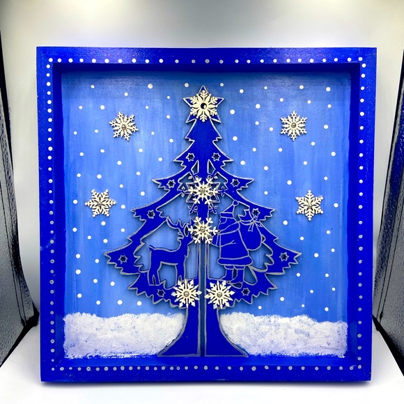Blue Christmas tree 💙 - Picture 2 of 3
